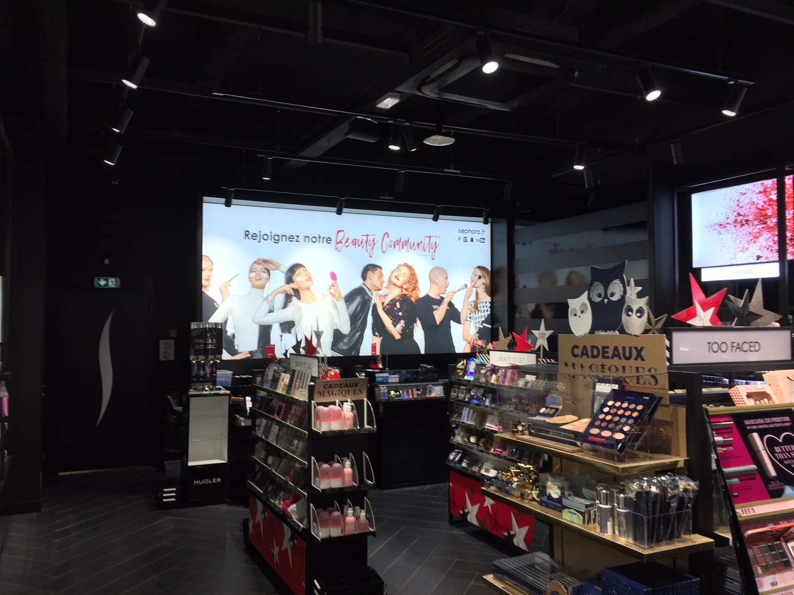 Rénovation électrique d'un magasin Sephora à Rennes